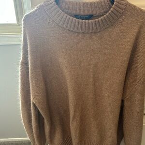 Cozy Brown Crewneck Sweater